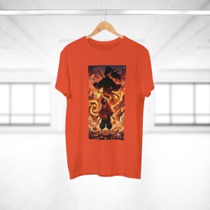 Fire Samurai Graphic T-Shirt – Anime - Image 8