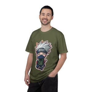 Kawaii Ninja Anime T-Shirt — Chibi Kakashi Design - Image 16