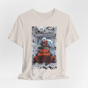 Anime T-Shirt — Ninja Warrior Riding Giant Toad Graphic Tee - Image 16