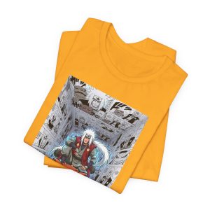 Anime T-Shirt — Ninja Warrior Riding Giant Toad Graphic Tee - Image 27