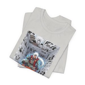 Anime T-Shirt — Ninja Warrior Riding Giant Toad Graphic Tee - Image 19
