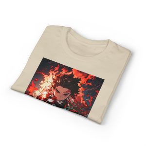 Demon Slayer Anime T-Shirt — Fiery Tanjiro Illustration - Image 11