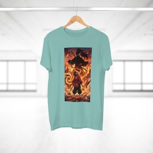 Fire Samurai Graphic T-Shirt – Anime - Image 16