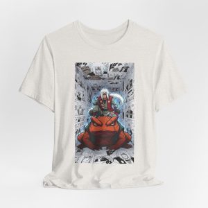 Anime T-Shirt — Ninja Warrior Riding Giant Toad Graphic Tee - Image 8
