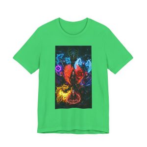 Elemental Spirits Graphic Tee — Colorful Fantasy Fire Water Air Earth T-Shirt - Image 21