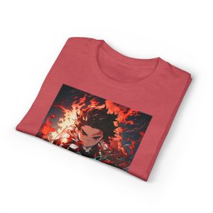 Demon Slayer Anime T-Shirt — Fiery Tanjiro Illustration - Image 27
