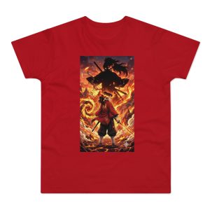 Fire Samurai Graphic T-Shirt – Anime - Image 29
