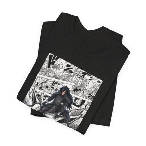 Wolf Rider Manga T‑Shirt – Dark Fantasy Graphic Tee - Image 27