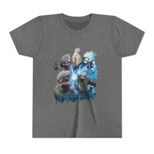 Youth Anime Ninja Team T‑Shirt — 'Kakashi' Lightning Jutsu Graphic Tee - Image 6
