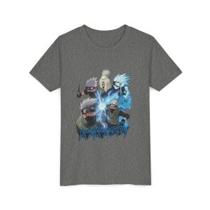 Youth Anime Ninja Team T‑Shirt — 'Kakashi' Lightning Jutsu Graphic Tee - Image 8