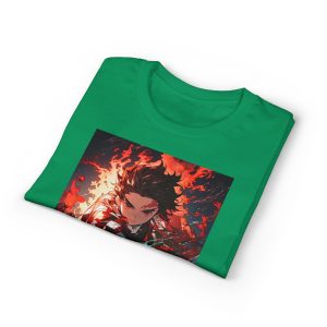 Demon Slayer Anime T-Shirt — Fiery Tanjiro Illustration - Image 19