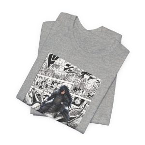 Wolf Rider Manga T‑Shirt – Dark Fantasy Graphic Tee - Image 31