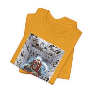 Anime T-Shirt — Ninja Warrior Riding Giant Toad Graphic Tee - Image 23