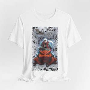 Anime T-Shirt — Ninja Warrior Riding Giant Toad Graphic Tee - Image 4