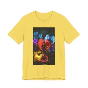 Elemental Spirits Graphic Tee — Colorful Fantasy Fire Water Air Earth T-Shirt - Image 17