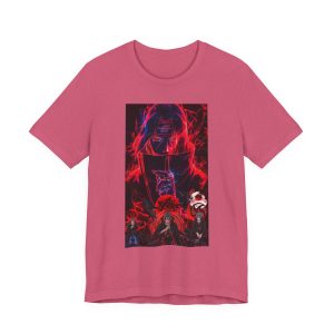 Graphic Tee — Dark Neon Anime Horror Design - Image 25