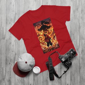 Fire Samurai Graphic T-Shirt – Anime - Image 31