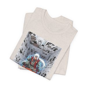 Anime T-Shirt — Ninja Warrior Riding Giant Toad Graphic Tee - Image 15