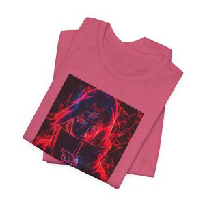 Graphic Tee — Dark Neon Anime Horror Design - Image 27