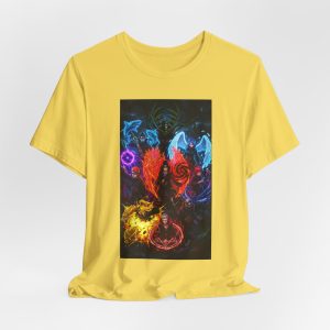 Elemental Spirits Graphic Tee — Colorful Fantasy Fire Water Air Earth T-Shirt - Image 20