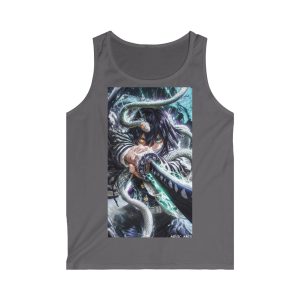 Anime Demon Slayer Tank Top — Intense Sword Attack Graphic - Image 7
