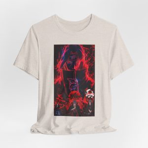 Graphic Tee — Dark Neon Anime Horror Design - Image 20