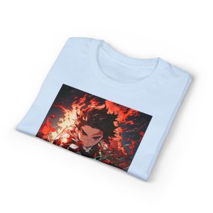 Demon Slayer Anime T-Shirt — Fiery Tanjiro Illustration - Image 23