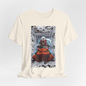 Anime T-Shirt — Ninja Warrior Riding Giant Toad Graphic Tee - Image 12