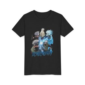 Youth Anime Ninja Team T‑Shirt — 'Kakashi' Lightning Jutsu Graphic Tee - Image 11