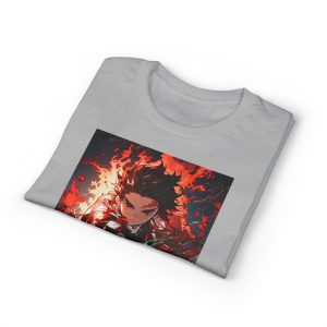 Demon Slayer Anime T-Shirt — Fiery Tanjiro Illustration - Image 15