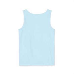 Flaming Anime Guy Tank Top — Neon Fire Graphic Sleeveless Tee - Image 26