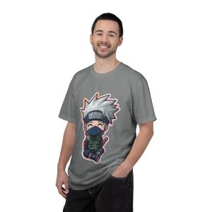 Kawaii Ninja Anime T-Shirt — Chibi Kakashi Design - Image 12