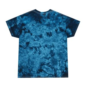 Kakashi Anime Tie-Dye T-Shirt — Blue Crystal Ninja Graphic Tee - Image 2