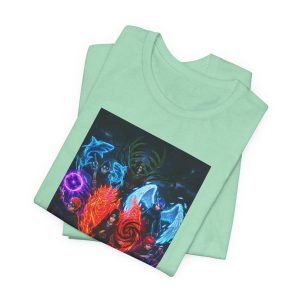 Elemental Spirits Graphic Tee — Colorful Fantasy Fire Water Air Earth T-Shirt - Image 27