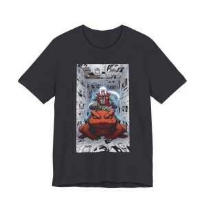 Anime T-Shirt — Ninja Warrior Riding Giant Toad Graphic Tee - Image 29