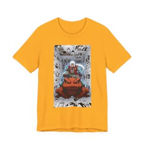 Anime T-Shirt — Ninja Warrior Riding Giant Toad Graphic Tee - Image 25