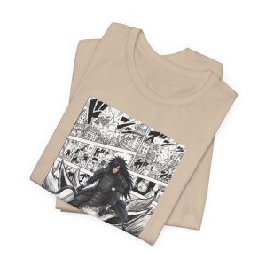 Wolf Rider Manga T‑Shirt – Dark Fantasy Graphic Tee - Image 23