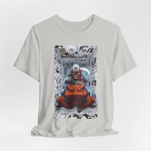 Anime T-Shirt — Ninja Warrior Riding Giant Toad Graphic Tee - Image 20